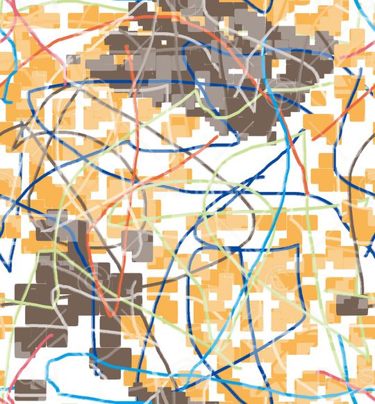 几何印花华亿平台图片