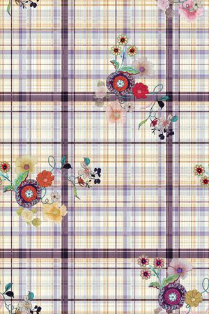 几何印花华亿平台图片