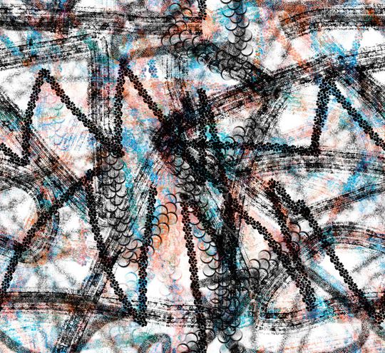 几何印花华亿平台图片