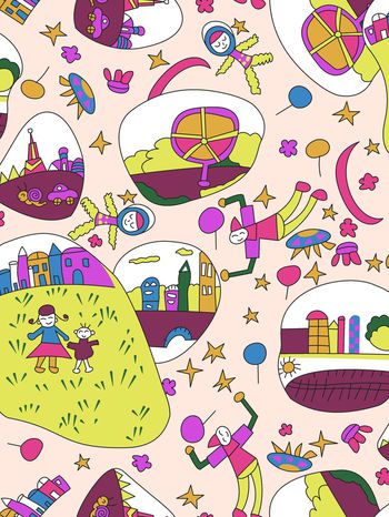 朋克印花华亿平台图片