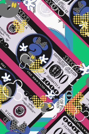 朋克印花华亿平台图片