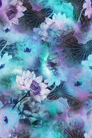 中国风印花华亿平台图片