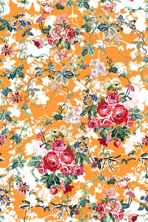 绿植树叶印花华亿平台图片