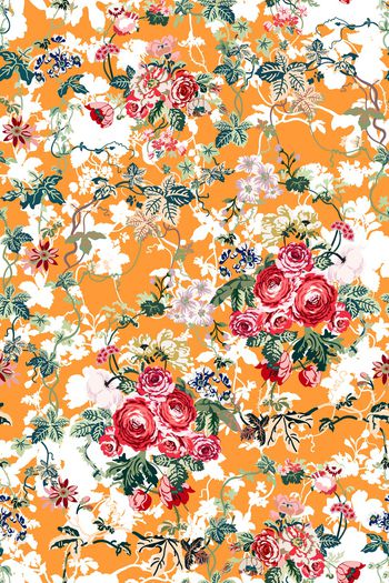 绿植树叶印花华亿平台图片