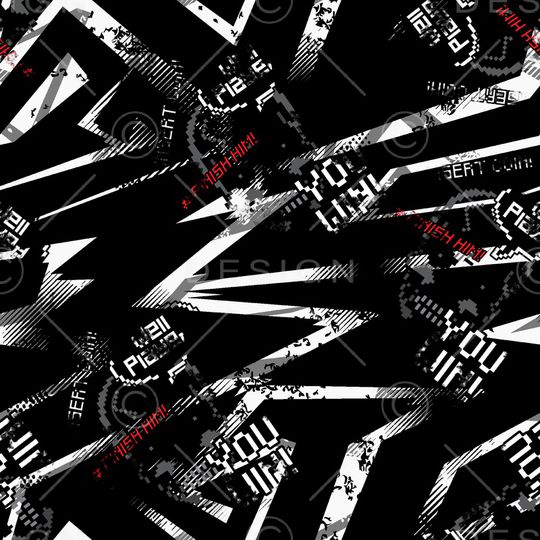 几何印花华亿平台图片