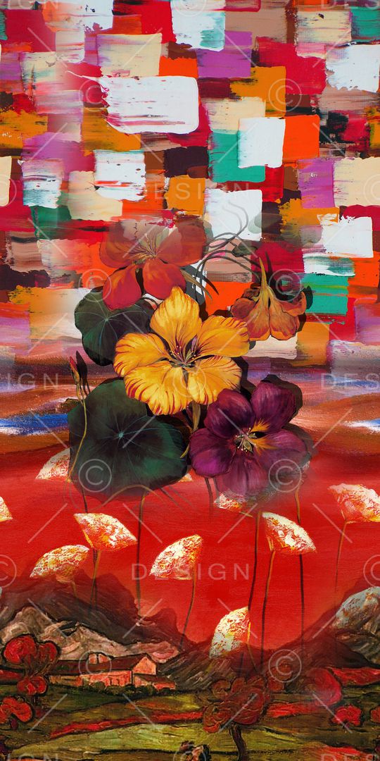 定位花印花华亿平台图片