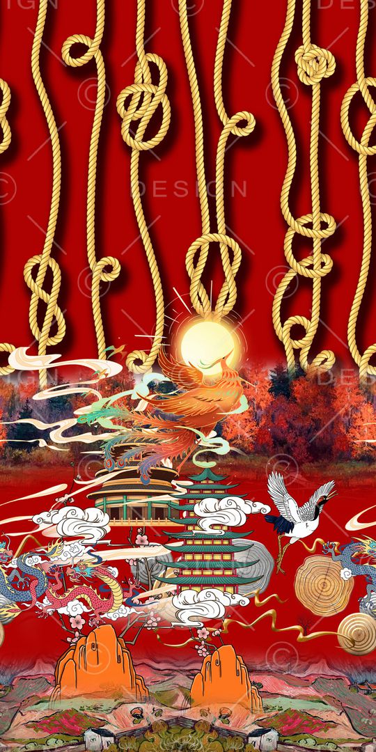 定位花印花华亿平台图片