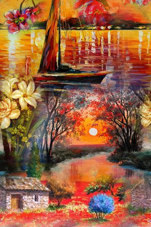 定位花印花华亿平台图片