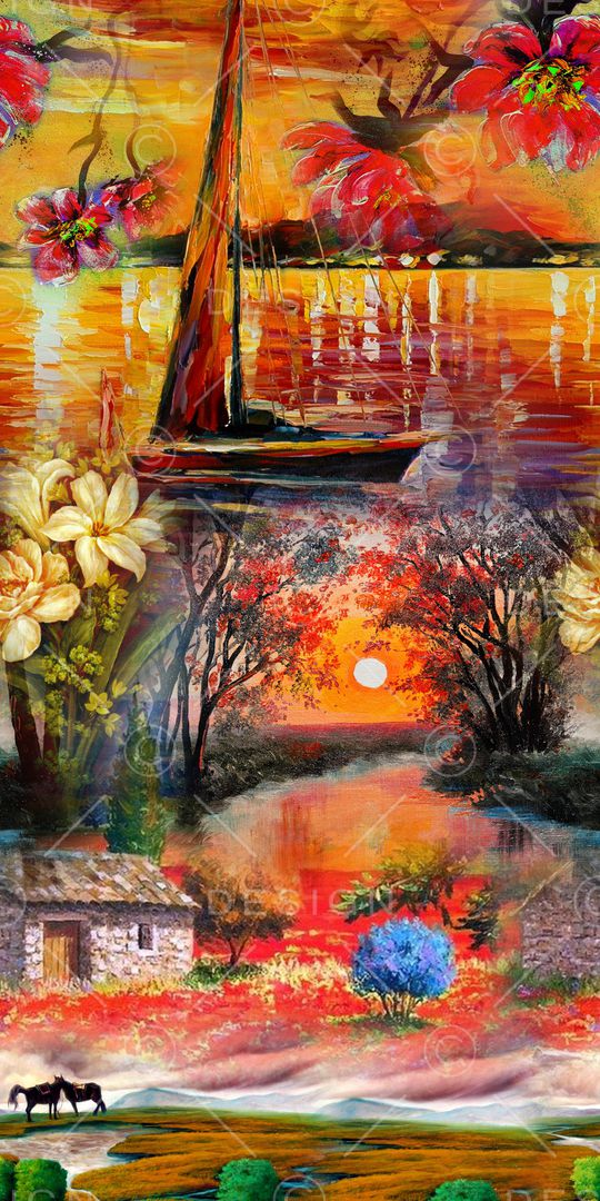 定位花印花华亿平台图片