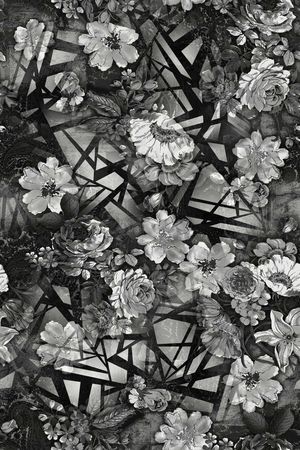 几何印花华亿平台图片