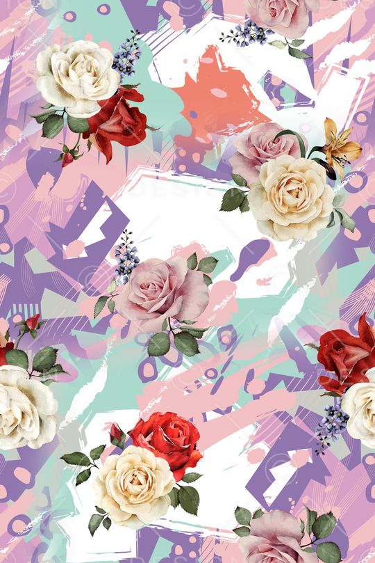 几何印花华亿平台图片