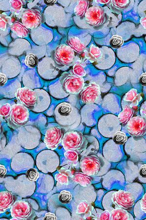 几何印花华亿平台图片