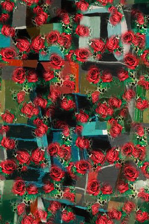 几何印花华亿平台图片