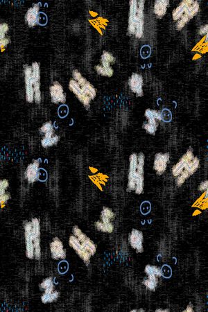 几何印花华亿平台图片