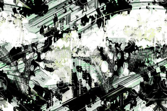 几何印花华亿平台图片