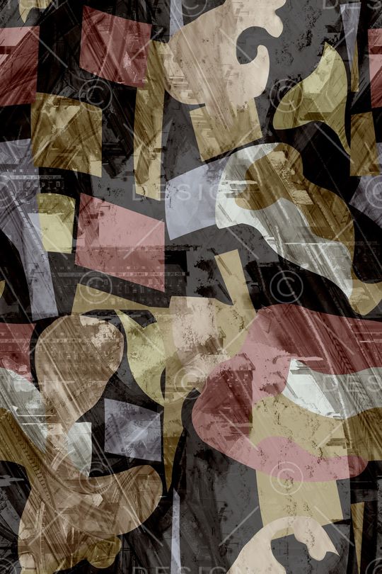 几何印花华亿平台图片