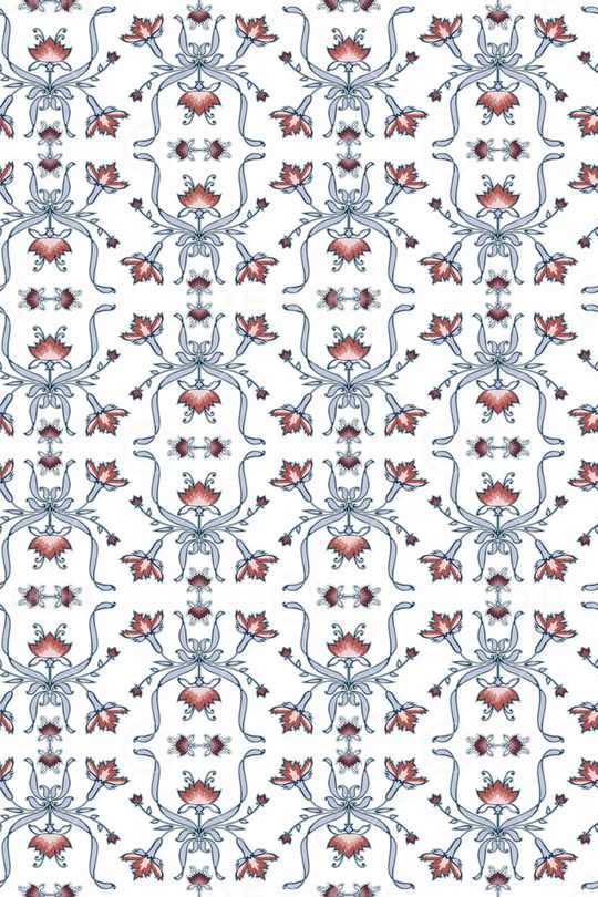 复古印花华亿平台图片