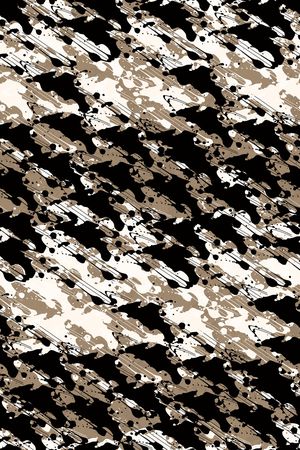 抽象男装印花华亿平台图片