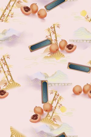 连衣裙印花华亿平台图片