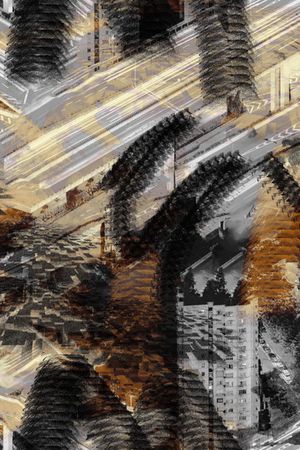 几何印花华亿平台图片