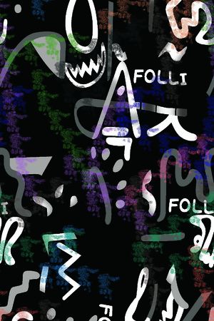 字母印花华亿平台图片