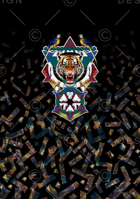 PHILIPP PLEIN印花华亿平台图片