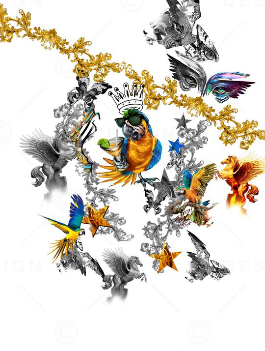 时尚印花华亿平台图片