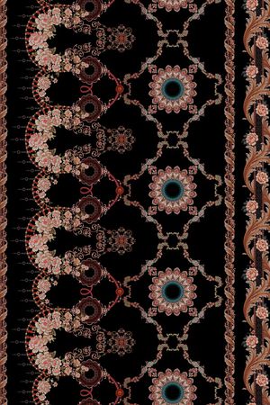 复古印花华亿平台图片