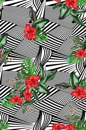 几何印花华亿平台图片