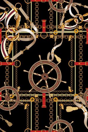 民族花卉印花华亿平台图片