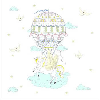 卡通动物印花华亿平台图片