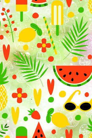 几何印花华亿平台图片