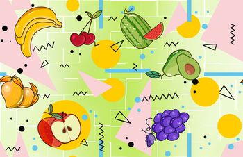 几何印花华亿平台图片