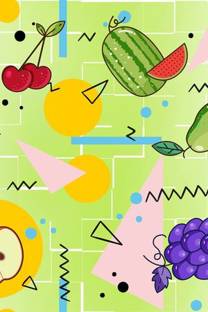 几何印花华亿平台图片