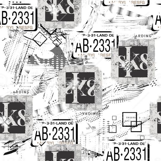 简约印花华亿平台图片