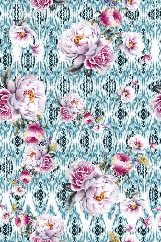 绿植树叶印花华亿平台图片