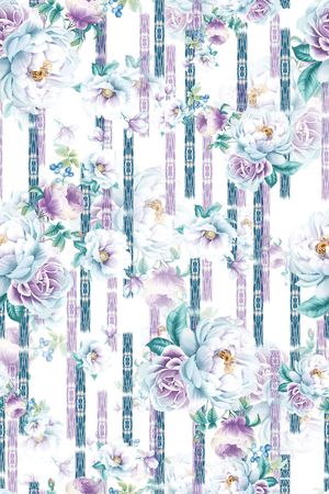 绿植树叶印花华亿平台图片