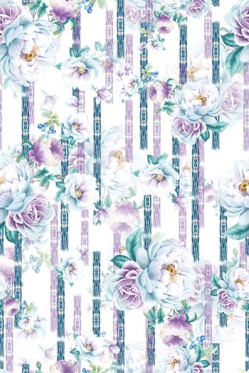 绿植树叶印花华亿平台图片