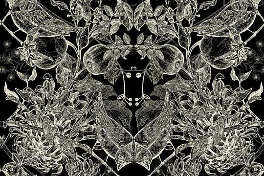 复古印花华亿平台图片