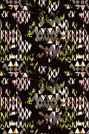 几何印花华亿平台图片