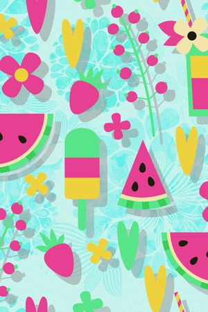 几何印花华亿平台图片