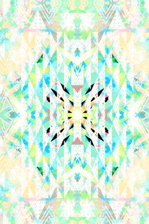 几何印花华亿平台图片