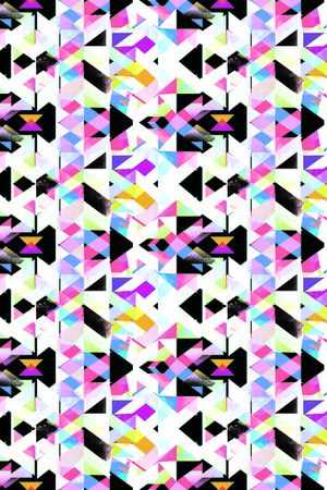 几何印花华亿平台图片