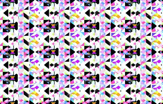 几何印花华亿平台图片