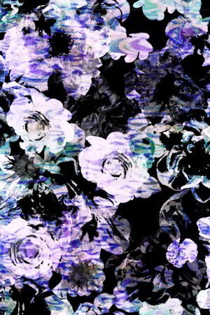 复古印花华亿平台图片