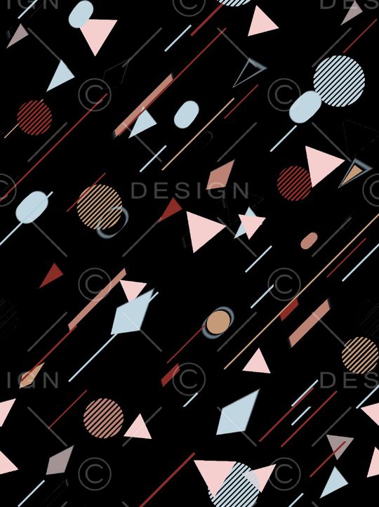 几何印花华亿平台图片