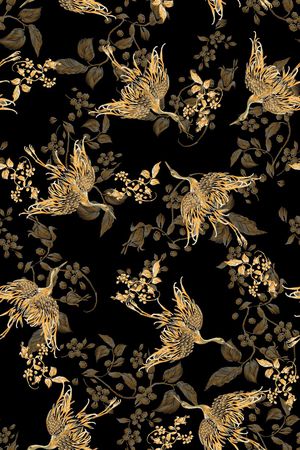 绿植树叶印花华亿平台图片