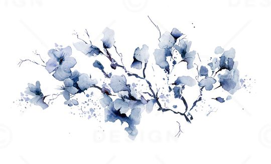 水彩印花华亿平台图片