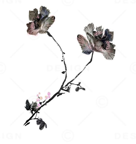 水彩印花华亿平台图片