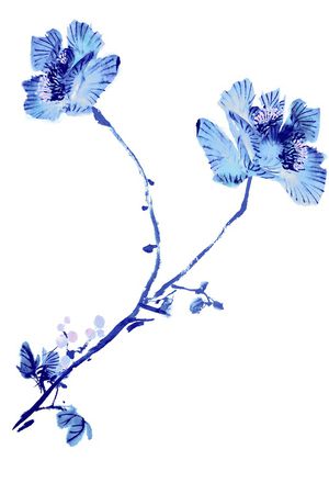 水彩印花华亿平台图片